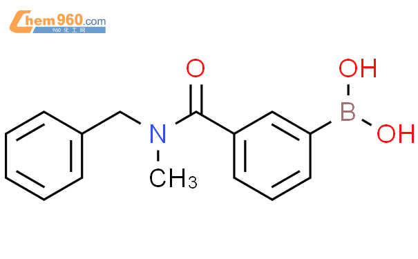 3-苄基(甲基)氨甲酰基苯硼酸