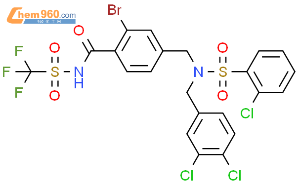 Benzamide Bromo Chlorophenyl Sulfonyl Dichlorophenyl Methyl Amino