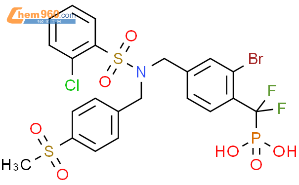 Phosphonic Acid Bromo Chlorophenyl Sulfonyl Methylsulfonyl Phenyl