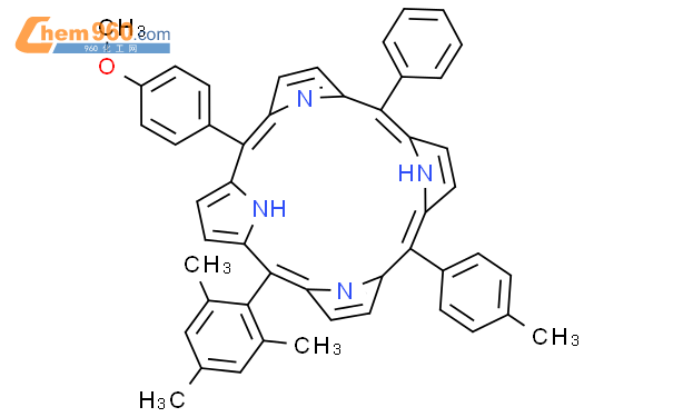 10-(4-methoxyphenyl)-20-(4-methylphenyl)-5-phenyl-15-(2,4,6-trimethylphenyl)-21,22-dihydroporphyrin
