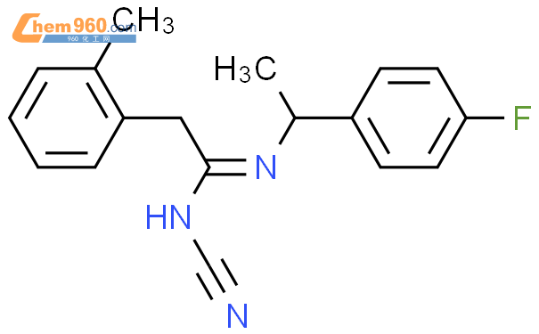 874993 31 4benzeneethanimidamiden Cyano N 1r 1 4 Fluorophenyl