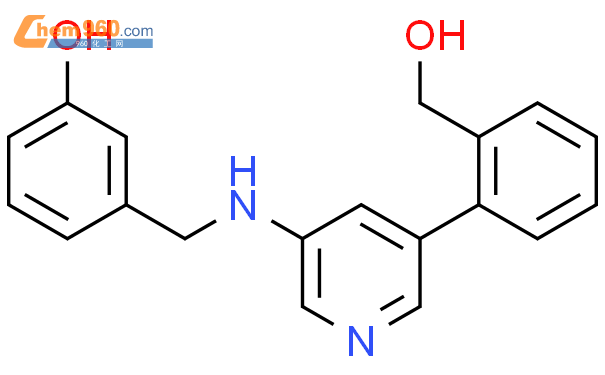 875147-29-8,Benzenemethanol, 2-[5-[[(3-hydroxyphenyl)methyl]amino]-3 ...