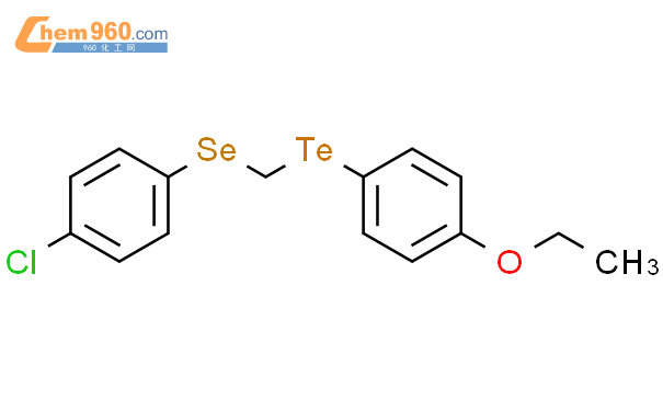 87550 14 9 Benzene 1 chloro 4 4 ethoxyphenyl telluro methyl seleno CAS号 87550 14 9 Benzene