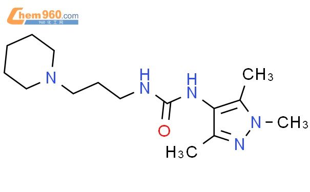 Urea N Piperidinyl Propyl N Trimethyl H Pyrazol Yl Cas