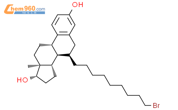 (7a,17b)- 7-(9-溴壬基)雌甾-1,3,5(10)-三烯-3,17-二醇