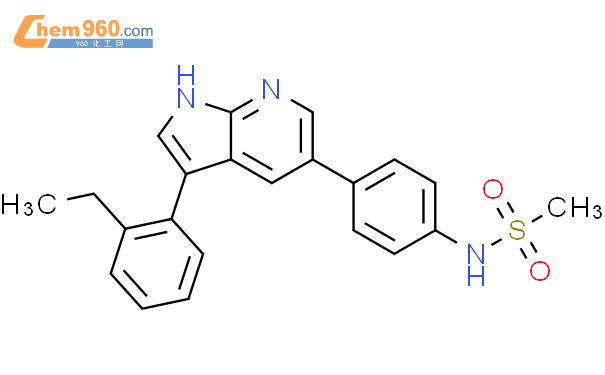 Methanesulfonamide N Ethylphenyl H Pyrrolo B