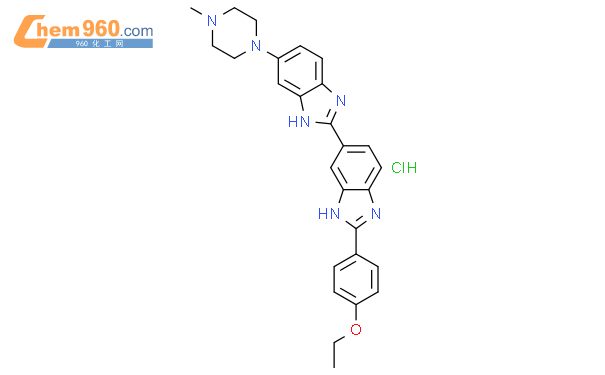 Hoechst 33342 trihydrochloride结构式图片|875756-97-1结构式图片