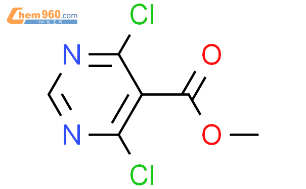 甲基4,6-二氯嘧啶-5-羧酸结构式图片|87600-71-3结构式图片