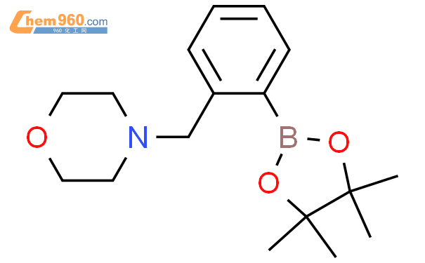 4-[2-(4,4,5,5-四甲基-1,3,2-二氧硼烷-2-基)苄基]吗啉