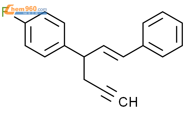 87639 10 9 Benzene 1 fluoro 4 1 2 phenylethenyl 3 butynyl CAS号 87639 10 9 Benzene 1 fluoro