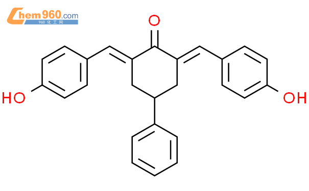 876751-51-8_2,6-bis[(4-hydroxyphenyl)methylidene]-4-phenylcyclohexan-1 ...