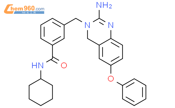 Benzamide Amino Phenoxy H Quinazolinyl Methyl N Cyclohexyl Cas