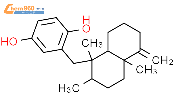 2-[[(1R,8aα)-1,2β,4aα-Trimethyl-5-methylenedecalin-1α-yl]methyl]hydroquinone