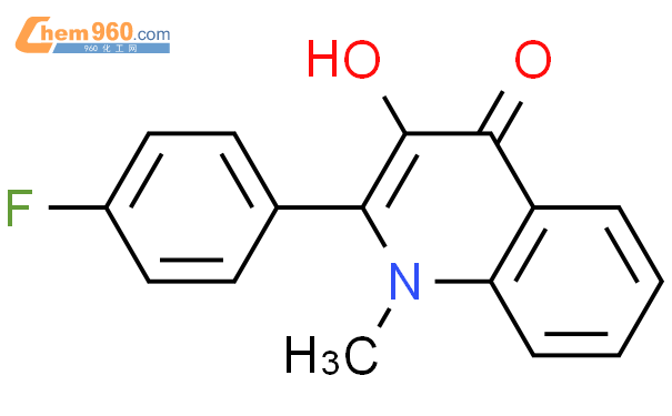 2-(4-fluorophenyl)-3-hydroxy-1-methylquinolin-4-one