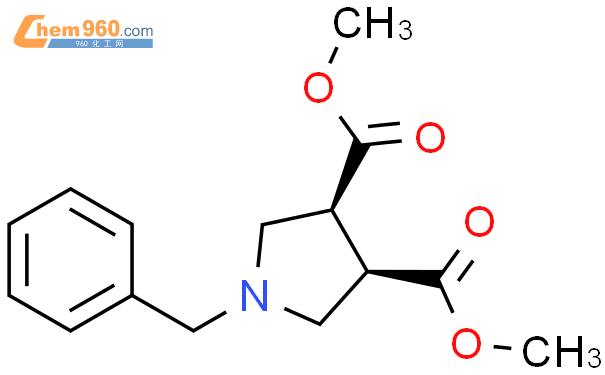 顺式-二甲基 1-苄基吡咯烷-3,4-二羧酸