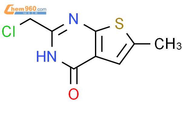 2-氯甲基-6-甲基-噻吩并[2,3-d]嘧啶-4(3氢)-酮