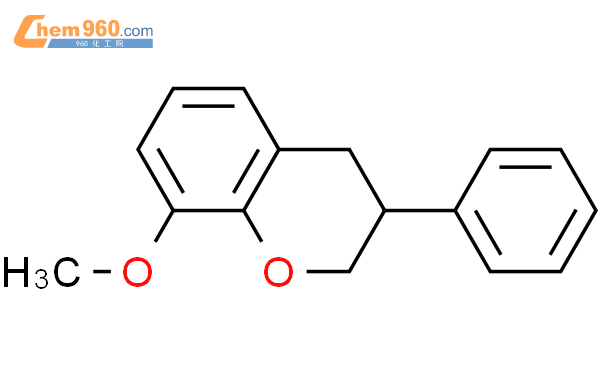 88040 03 3 2H 1 BENZOPYRAN 3 4 DIHYDRO 8 METHOXY 3 PHENYL 化学式结构式分子式mol 960化工网