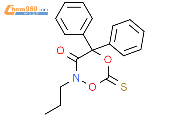 88051-49-4_2H-1,5,2-Dioxazin-3(4H)-one, 4,4-diphenyl-2-propyl-6-thioxo ...