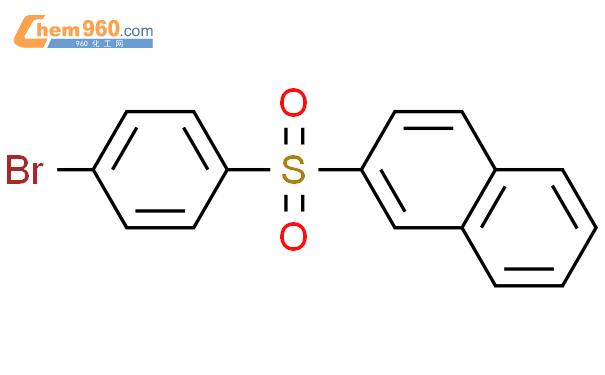 2-(4-bromophenyl)sulfonylnaphthalene