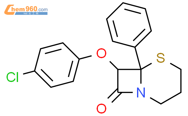 88252 55 5 5 Thia 1 azabicyclo 4 2 0 octan 8 one 7 4 chlorophenoxy 6 phenyl CAS号 88252 55 5 5