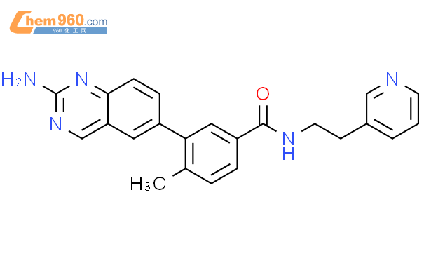 Benzamide Amino Quinazolinyl Methyl N Pyridinyl Ethyl