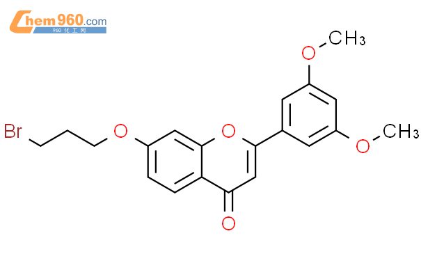 883242 83 94h 1 Benzopyran 4 One 7 3 Bromopropoxy 2 35 Dimethoxyphenyl Cas号883242 83 9 