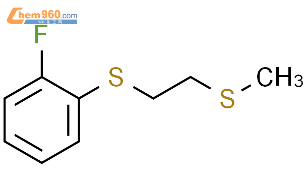 883452 51 5 Benzene 1 fluoro 2 2 methylthio ethyl thio CAS号 883452