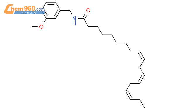 N-(3-甲氧基苄基)-亚麻酸酰胺