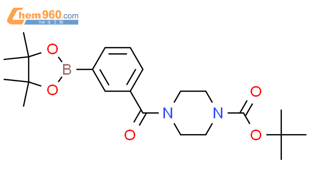 3-(4-BOC-哌嗪-1-羰基)苯硼酸频哪酯,97%