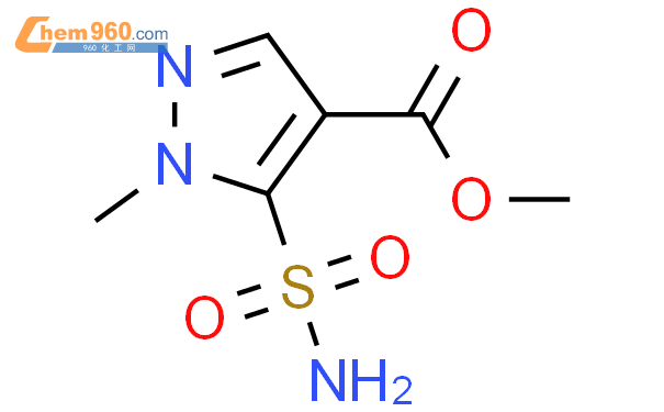 1-甲基-4-乙氧基羰基吡唑-5-磺酰胺