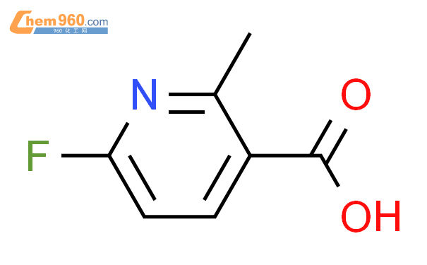 6-氟-2-甲基烟酸结构式图片|884494-97-7结构式图片