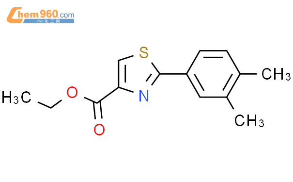 2-(3,4-二甲基苯基)-噻唑-4-羧酸乙酯