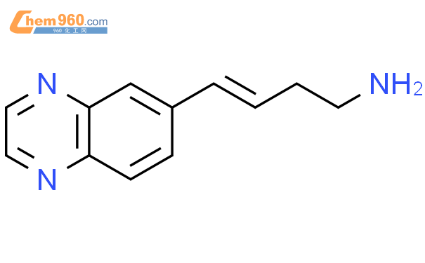 885468-91-7,3-Buten-1-amine, 4-(6-quinoxalinyl)-化学式、结构式、分子式、mol、smiles ...