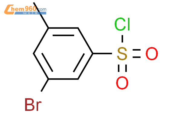 3-溴-5-甲基苯磺酰氯结构式图片|885520-33-2结构式图片