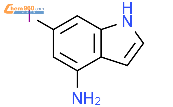 6-碘-1H-吲哚-4-胺