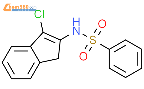 88576 70 9 Benzenesulfonamide N 3 chloro 1H inden 2 yl CAS号 88576 70 9 Benzenesulfonamide N