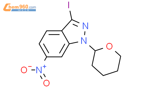 三碘-6-硝基-1-(四氢吡喃-2-基)-1H-吲唑