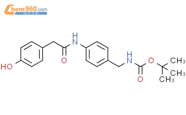 [4-[2-(4-羟基-苯基)-乙酰基氨基]-苄基]-氨基甲酸叔丁酯