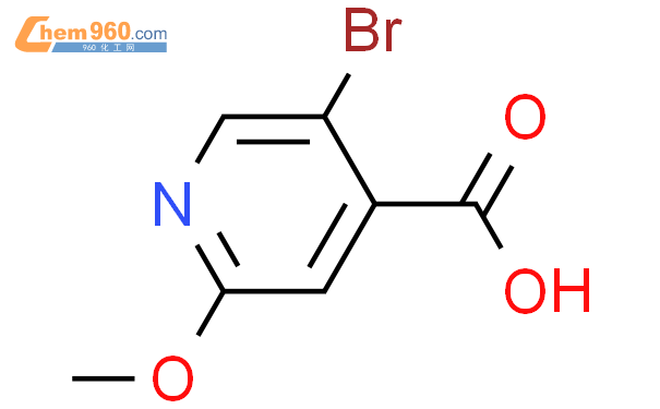 5-溴-2-甲氧基异烟酸结构式图片|886365-22-6结构式图片