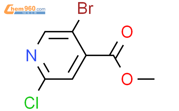 5-溴-2-氯异烟酸甲酯结构式图片|886365-28-2结构式图片