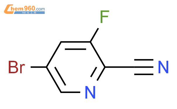 5-溴-3-氟-2-氰基吡啶结构式图片|886373-28-0结构式图片