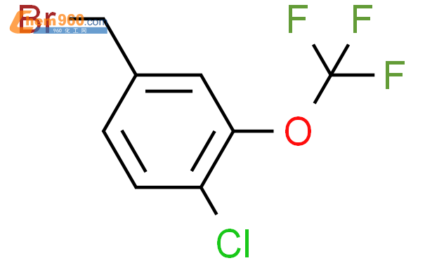 4-氯-3-三氟甲氧基溴苄结构式图片|886500-93-2结构式图片
