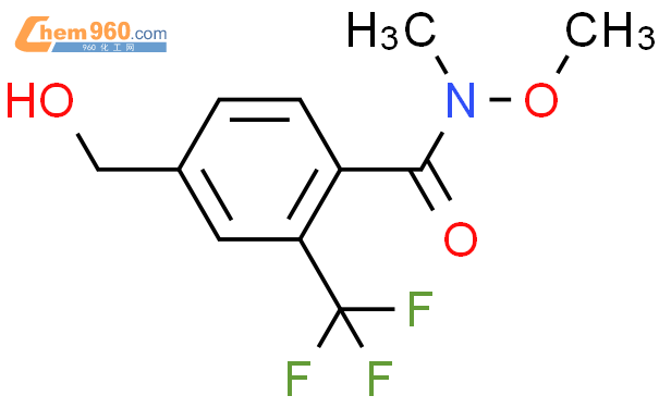 Benzamide Hydroxymethyl N Methoxy N Methyl Trifluoromethyl Cas