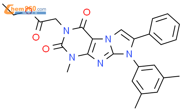 H Imidazo F Purine Acetic Acid Dimethylphenyl Tetrahydro