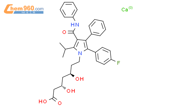 阿托伐他汀钙同分异构体结构式