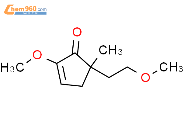 88726 51 6 2 Cyclopenten 1 one 2 methoxy 5 2 methoxyethyl 5 methyl CAS号 88726 51 6 2