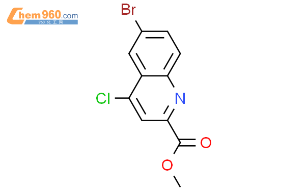 6-溴-4-氯-2-喹啉羧酸甲酯