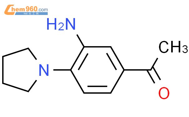 1-(3-氨基-4-吡咯烷-1-苯基)-乙酮