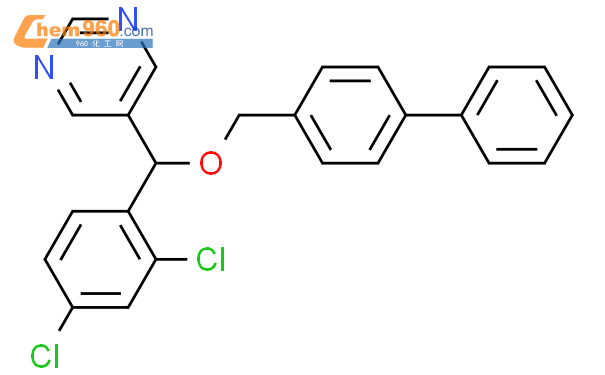 88877 25 2 Pyrimidine 5 1 1 biphenyl 4 ylmethoxy 2 4 dichlorophenyl methyl CAS号 88877 25