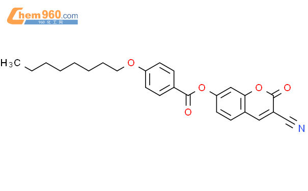 Benzoic Acid Octyloxy Cyano Oxo H Benzopyran